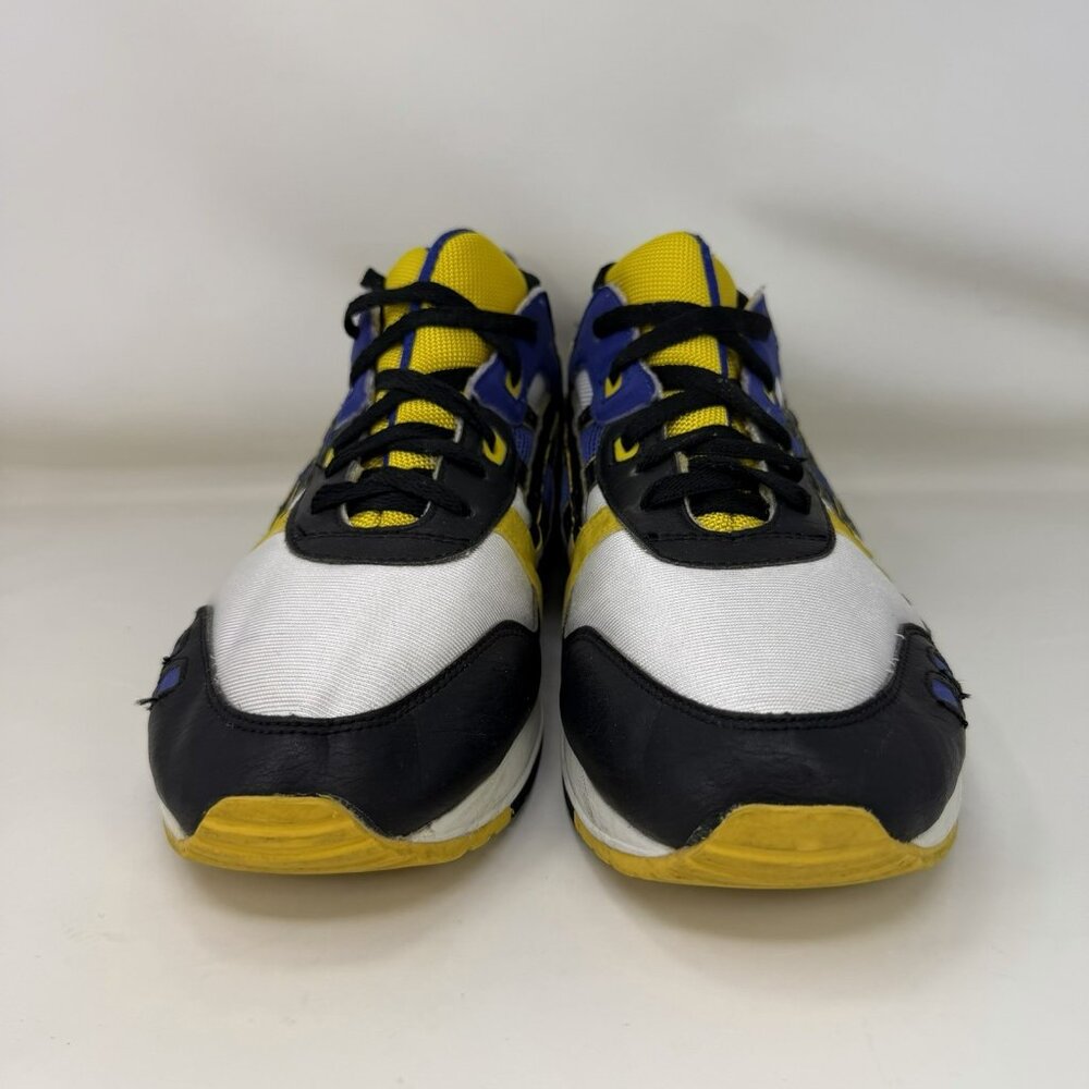 ASICS Gel-Lyte III Athletic Shoes White Black Yellow Purple Men’s Size 100 - Picture 3 of 6